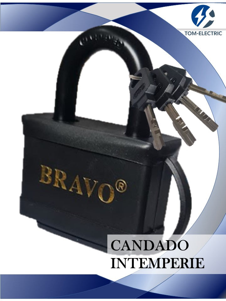 candado int bravo aro corto 70 alta calidad