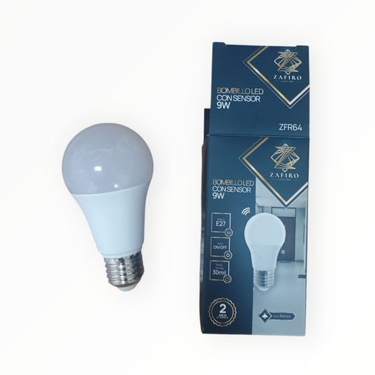 bombillo sensor 9w