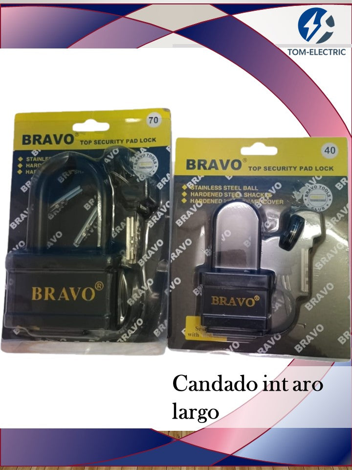 candado int bravo aro largo 50