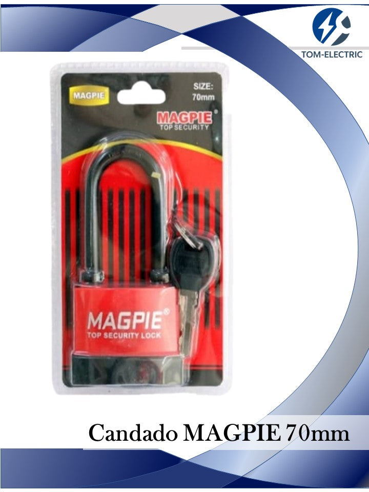 candado magpie 70mm aro largo | VENDEDOR VIAJERO