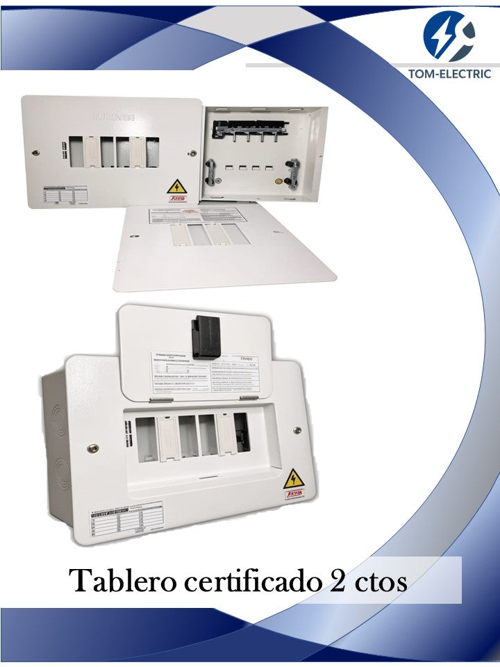 tablero certificado 2 circuitos