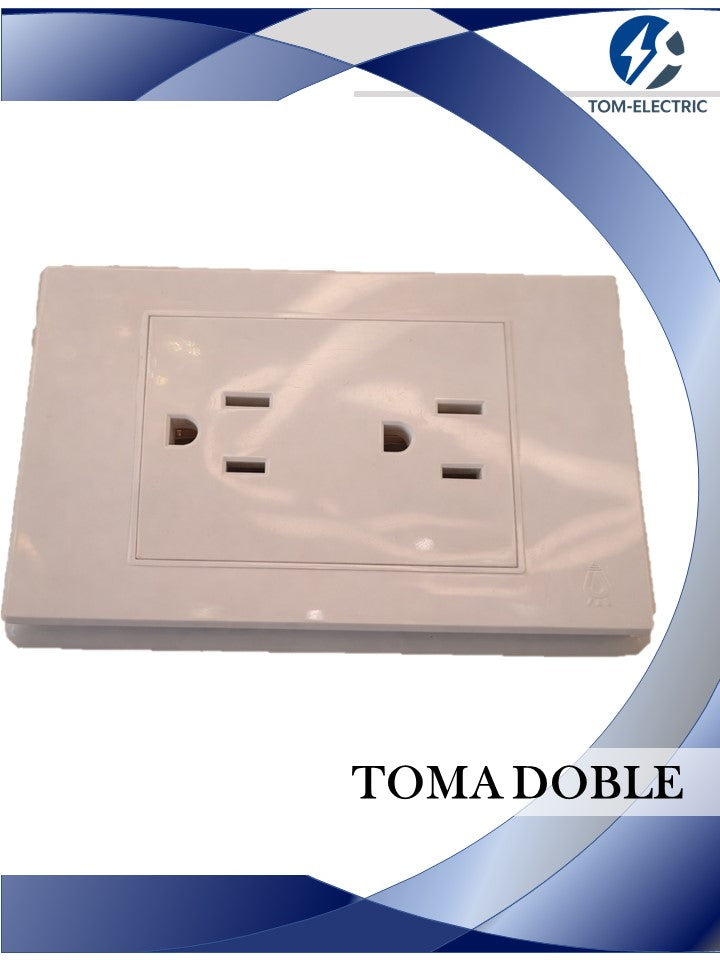 TOMA DOBLE POLO TIERRA MERCURY PREMIUM WHITE