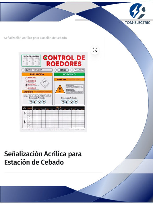 ACRILICO CONTROL DE ROEDORES