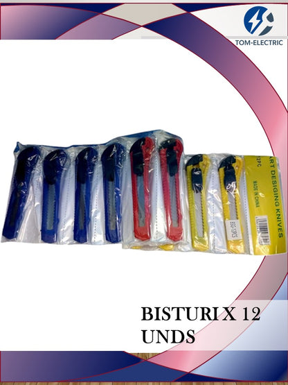 bisturi x 12 unds pequeño