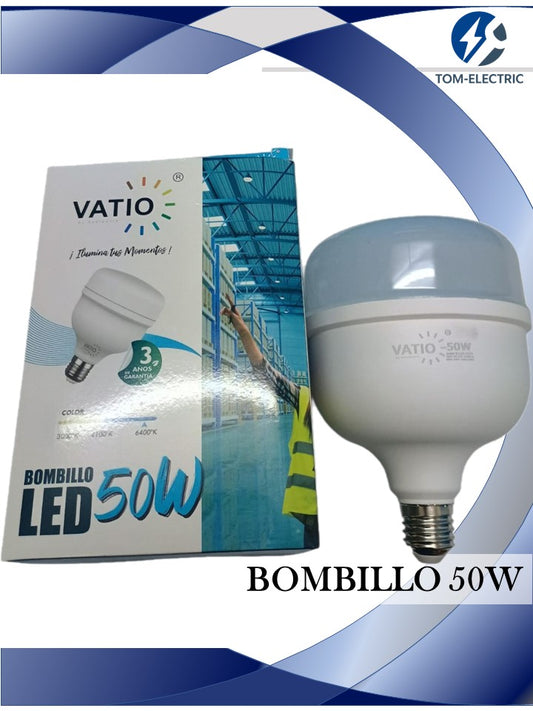bombillo 50w marca 6500 k vatio