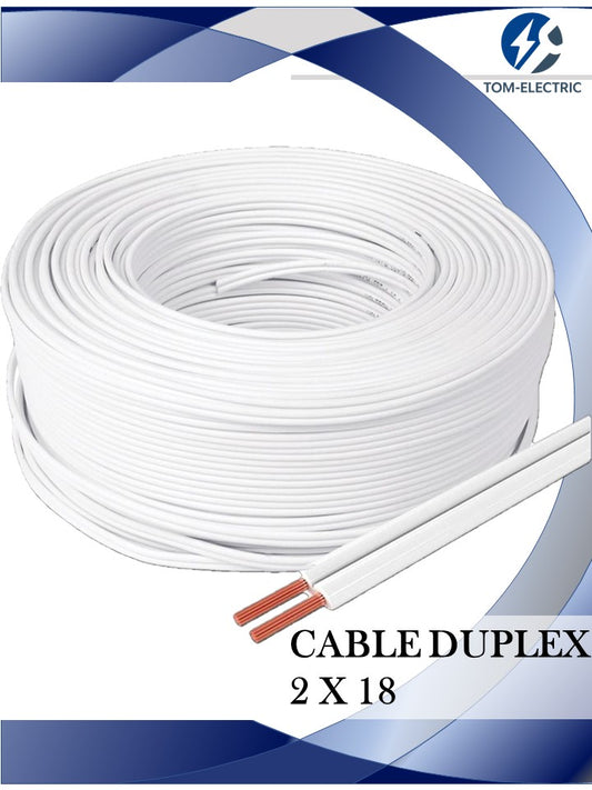 cable duplex economico 2 x 18