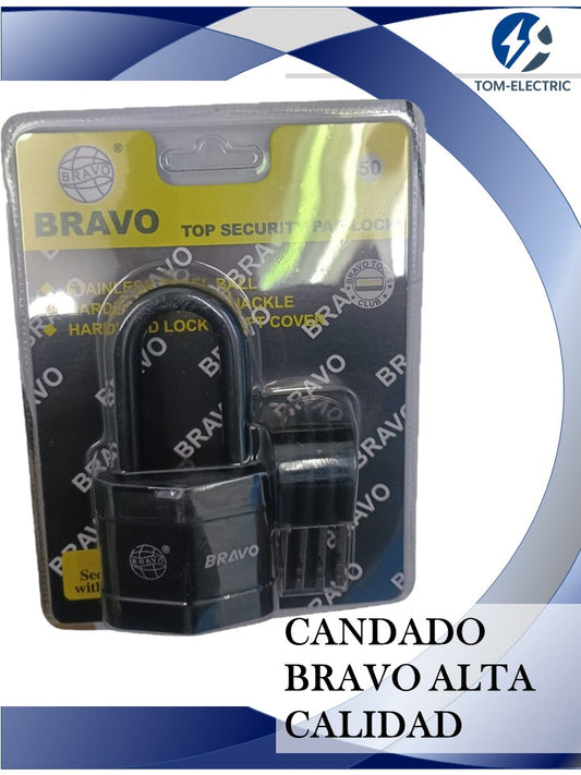 candado int bravo aro corto 70 alta calidad