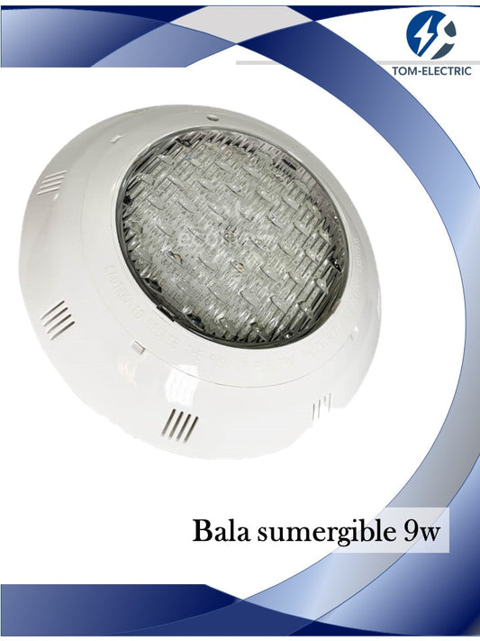 BALA SUMERGIBLE 9W 12V RGB