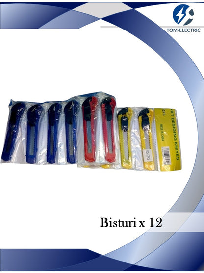 bisturi x 12 unds pequeño