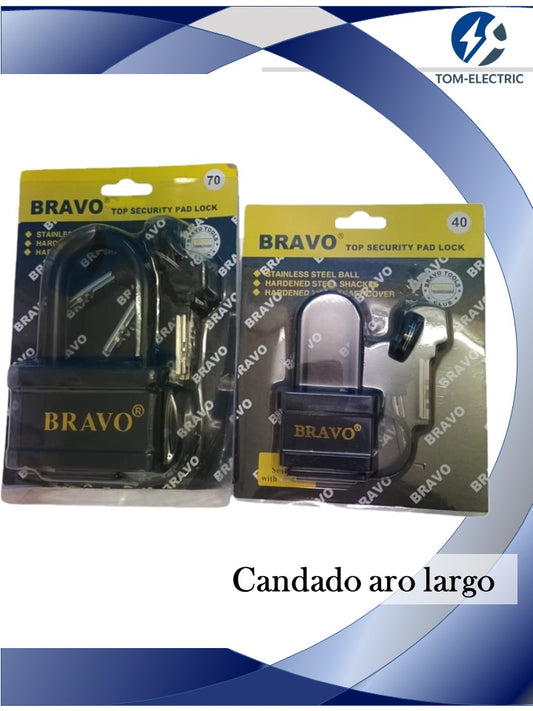 candado int bravo aro largo 70