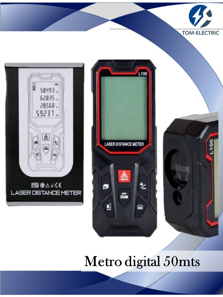 metro digital laser 100mts ref:100mts | VENDEDOR VIAJERO