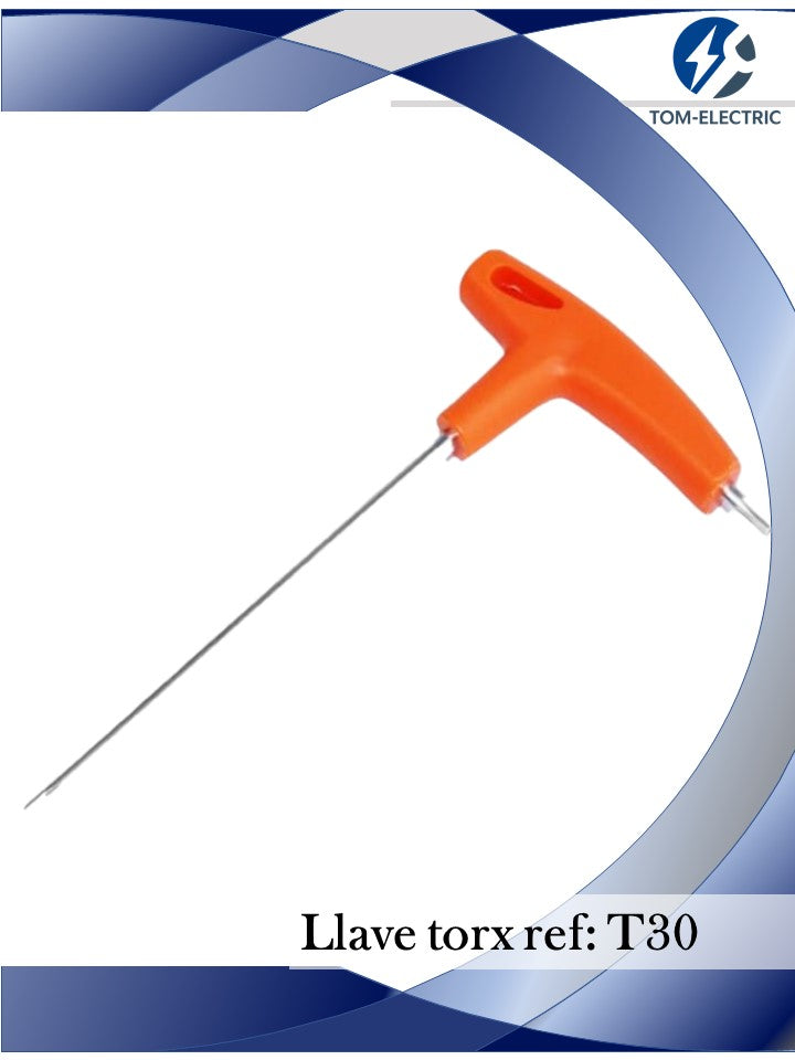 llave torx T30 | VENDEDOR VIAJERO