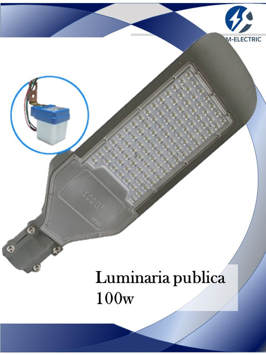 luminaria publica 100w