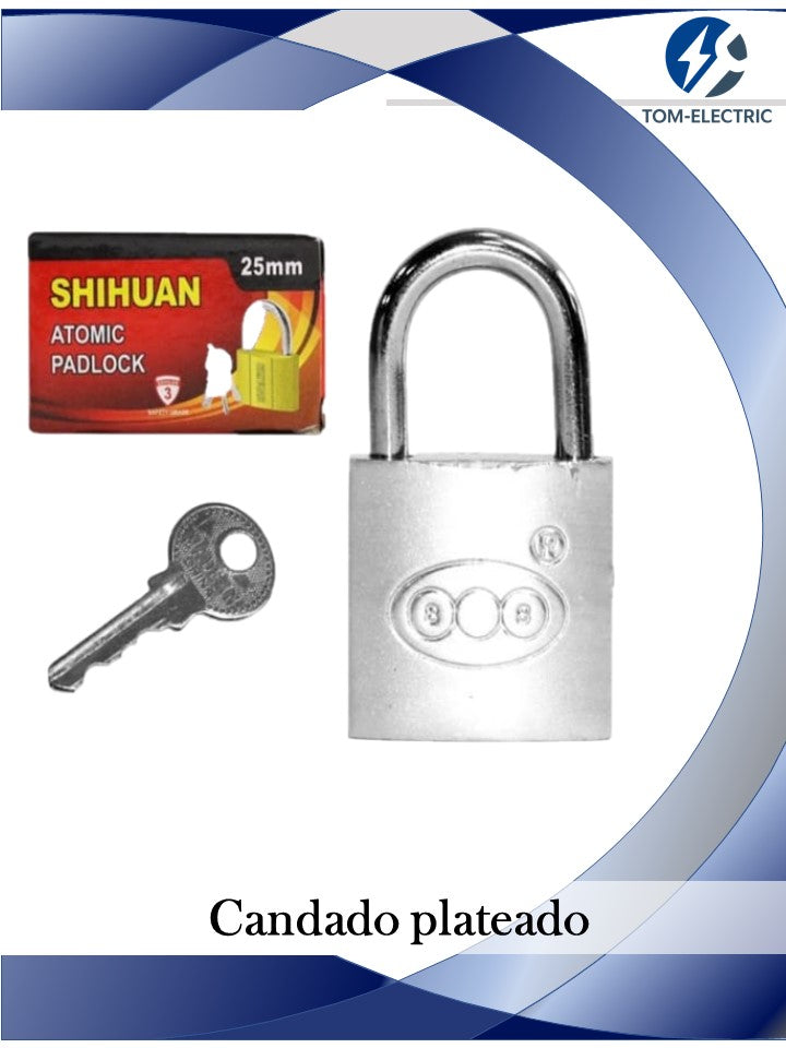 candado plateado shihuan 20mm | VENDEDOR VIAJERO