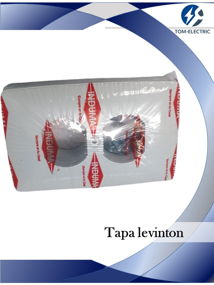 TAPA PARA TOMA LEVITON