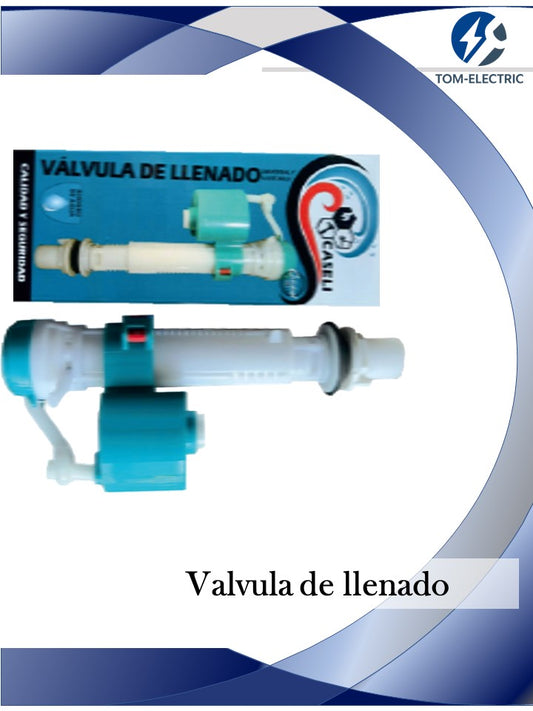Válvula de Llenado - Sanitario Ajustable 50 pcs